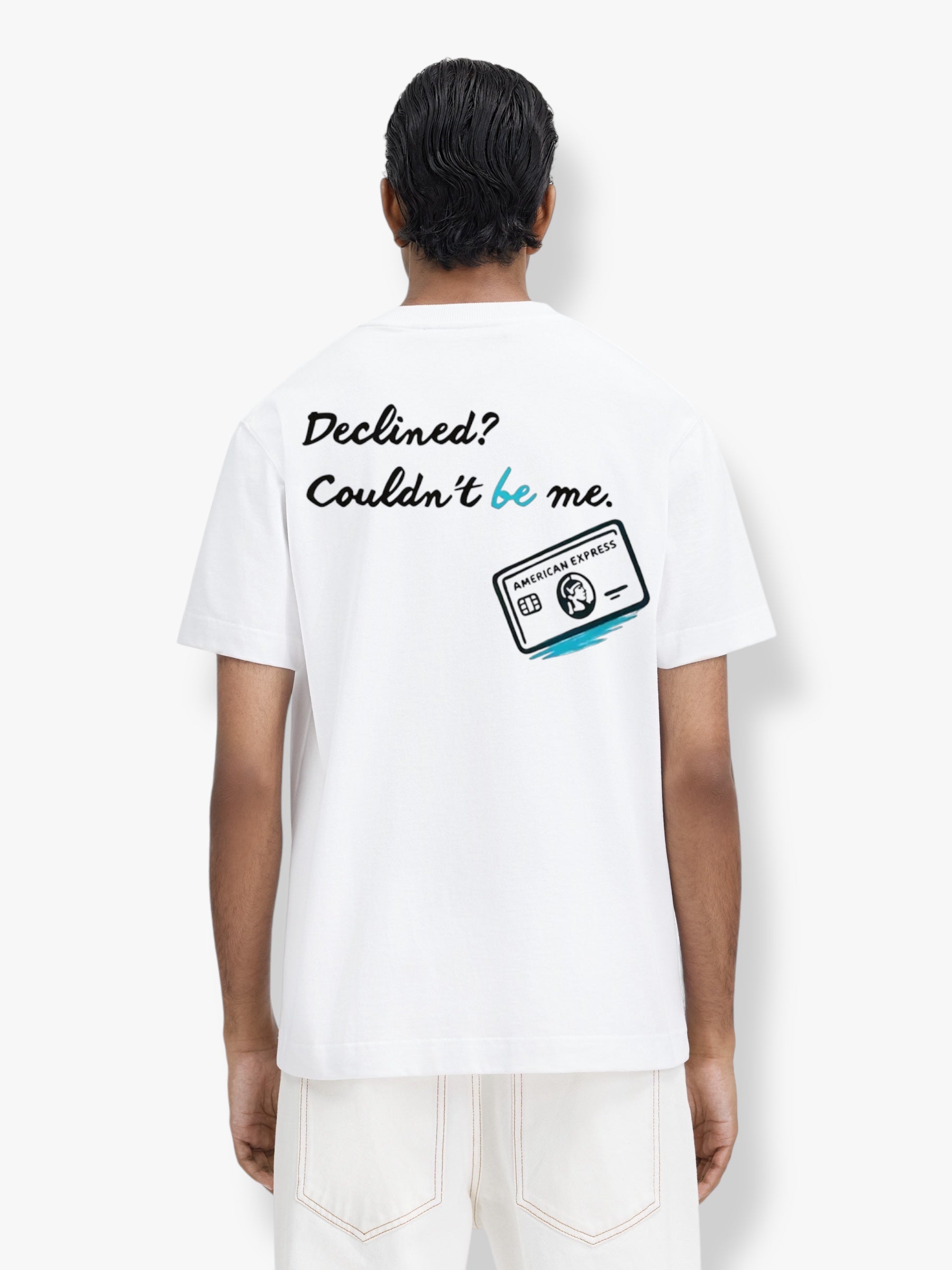 T-SHIRT "DECLINED AMEX"