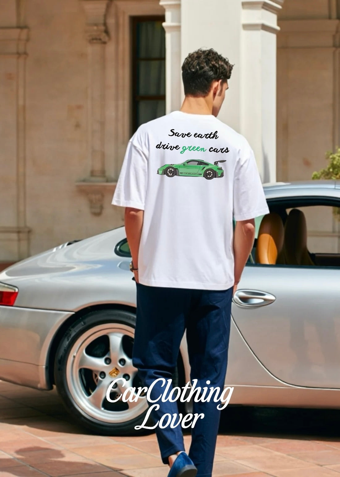 T-SHIRT "SAVE EARTH WITH A GT3RS"