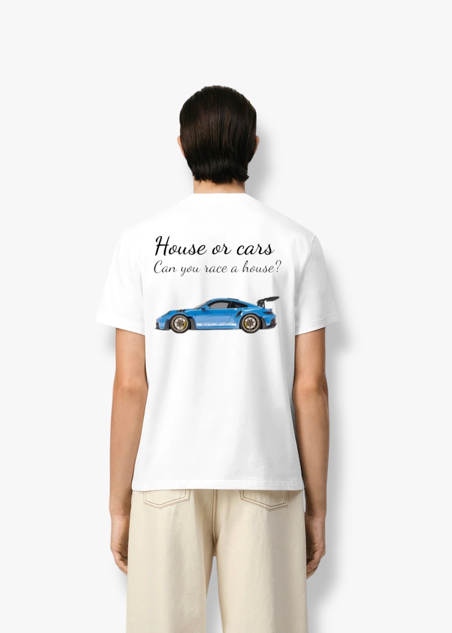 T-SHIRT "HOUSE OR CAR ?"