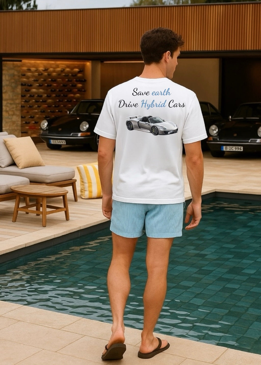 918 Hybrid Car - Tee