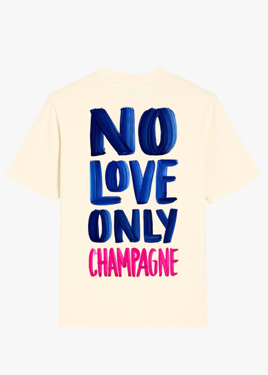 NO LOVE ONLY CHAMPAGNE II - WHITE